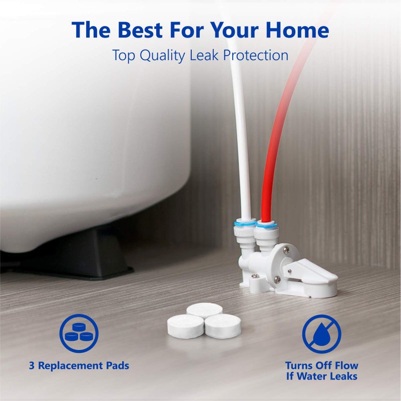 Express Water Replacement Pads for Leak Stop Valve for Reverse Osmosis and Under Sink Water Filtration System - Replacement Discs for Automatic Water Shut-Off Tool for Filter - Express Water - Image 2